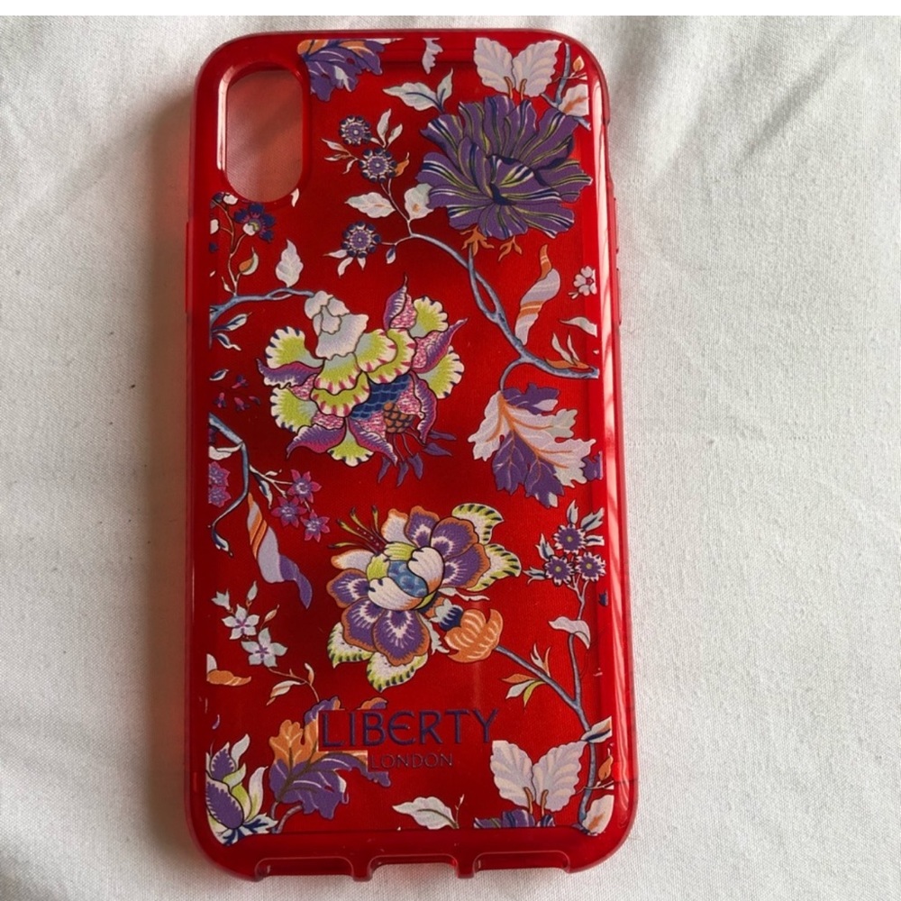 Liberty of London brand new in box textured iPhone X case-Absolutely STUNNING!